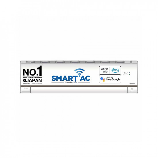 Panasonic 15 Ton 5 Star Wi-Fi Inverter Smart Split AC Copper 7 in 1 Convertible with additional AI Mode 4 Way Swing nanoe-X Air Purification Technology CSCU-HU18ZKYF2023 Model White