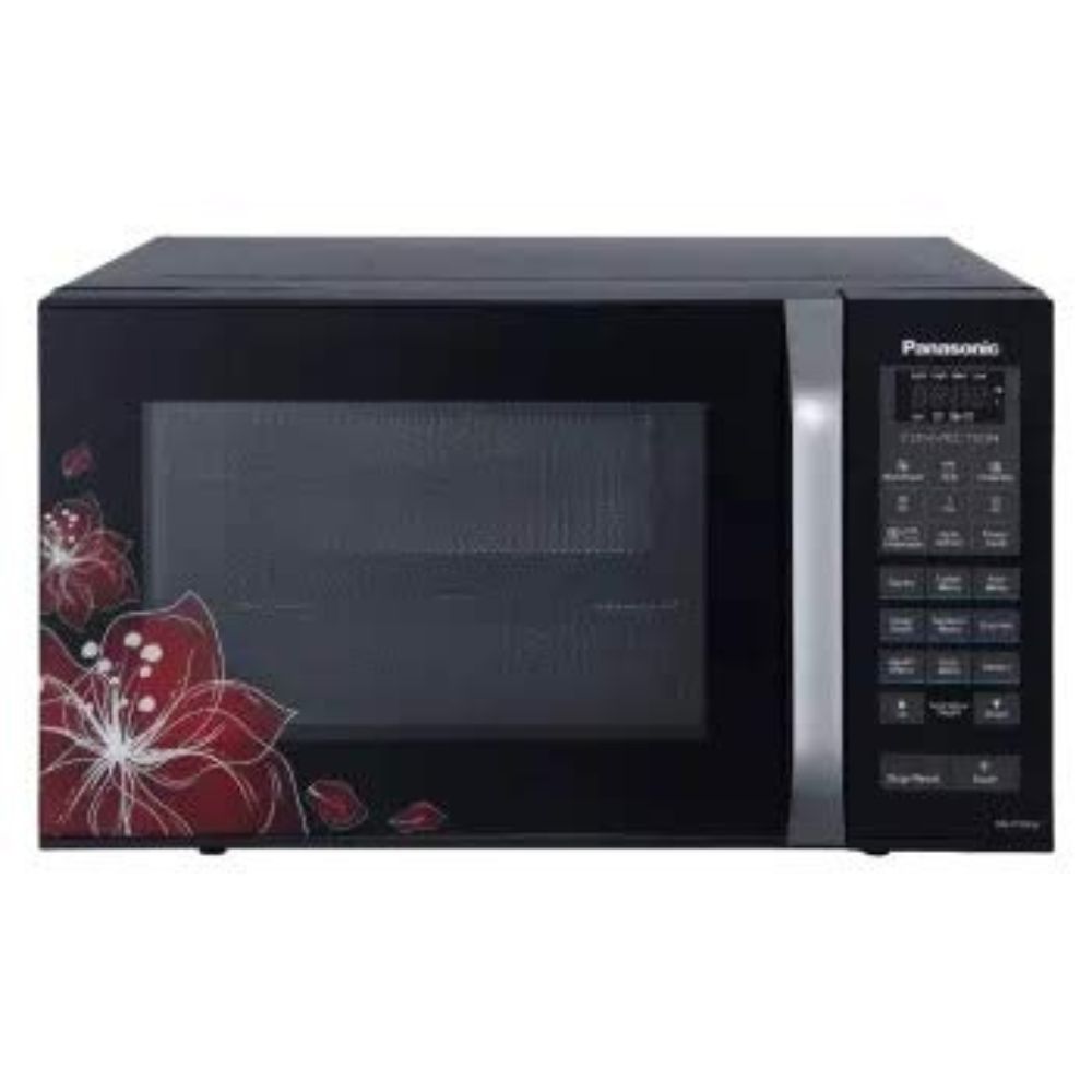 Panasonic 23 Litres Convection Microwave Oven 360 Heat Wrap NN-CT35LBFDG Black Floral