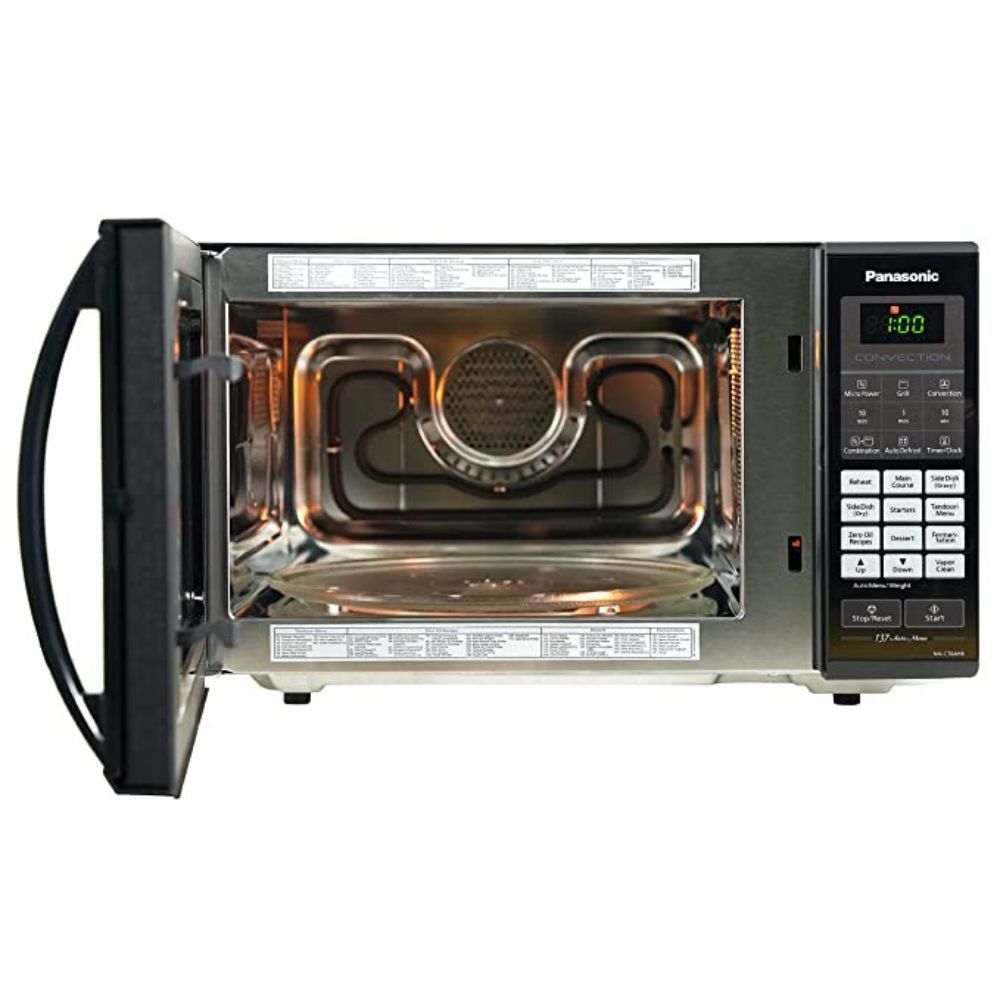 Panasonic 27L Convection Microwave OvenNN-CT64HBFDG Black mirror  Golden  Zero Oil