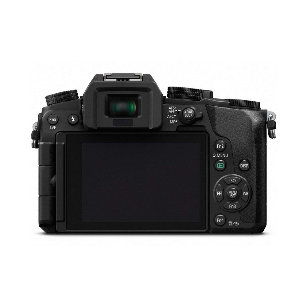Panasonic LUMIX G7 1600 MP 4K Mirrorless Interchangeable Lens Camera Kit with 14-42 mm Lens Black with 3x Optical Zoom