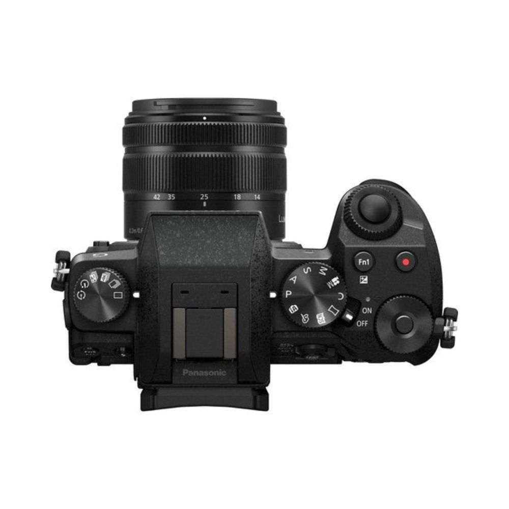 Panasonic LUMIX G7 1600 MP 4K Mirrorless Interchangeable Lens Camera Kit with 14-42 mm Lens Black with 3x Optical Zoom