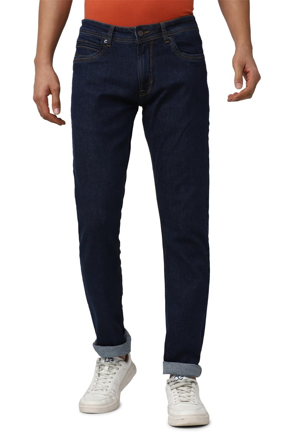 Buy PETER ENGLAND JEANS Men's Slim Pants (PETFWSSBT76119_Light Grey at  Amazon.in