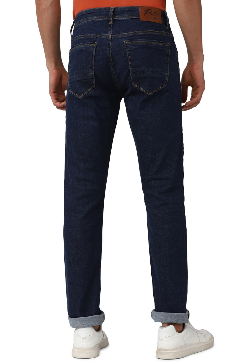 Buy PETER ENGLAND JEANS Mens 5 Pocket Heavy Wash Jeans | Shoppers Stop
