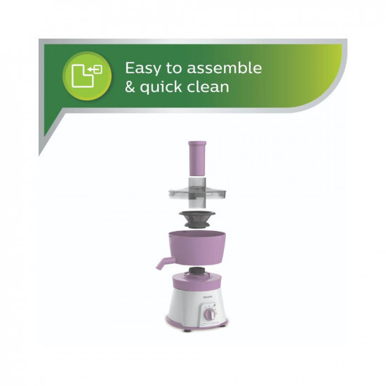 Philips Avenger HL7581 600 Juicer Mixer Grinder Pink 3 Jars