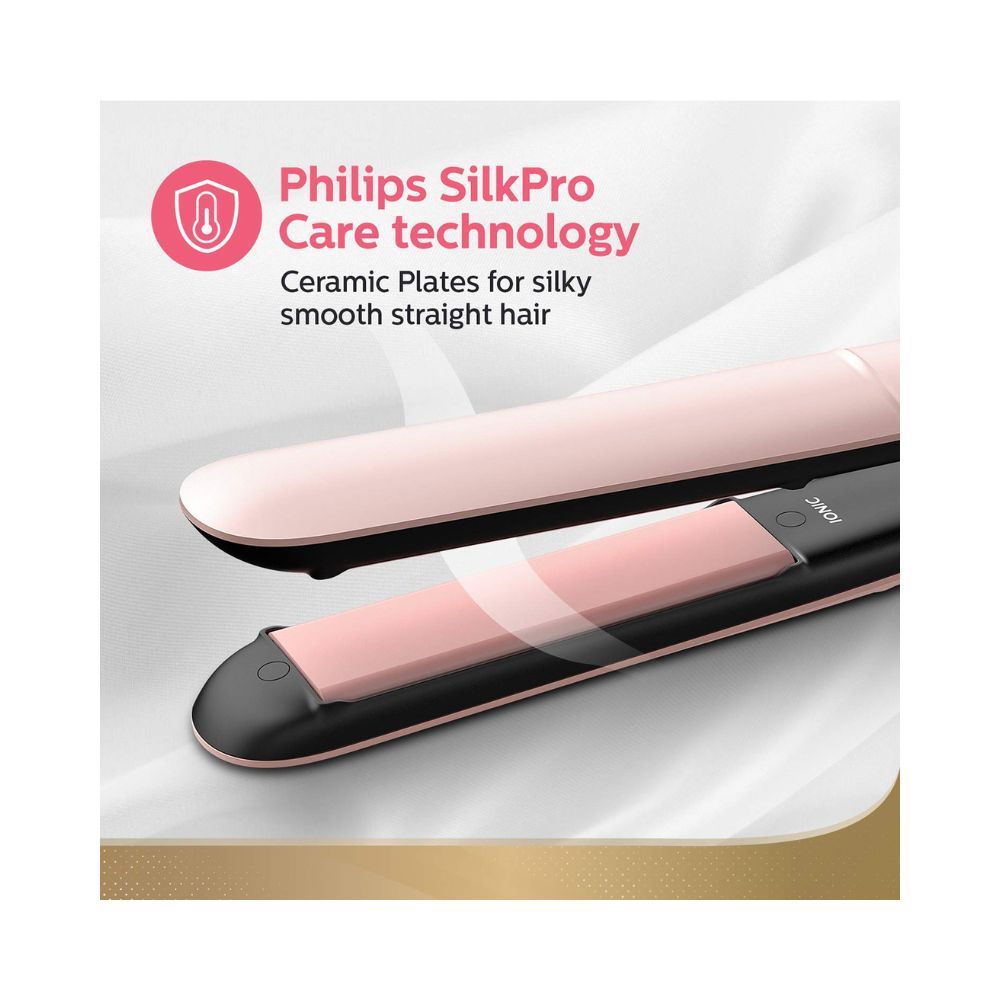 PHILIPS Bhs378/10 Kerashine Straightener (Pink)