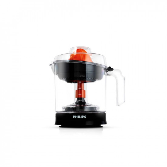 PHILIPS Citrus Press Juicer HR279900 Black  Transparent Large