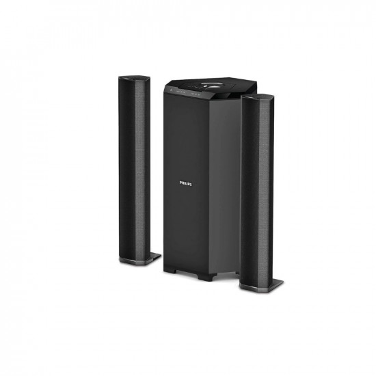 Philips Convertible Soundbar MMS8085B94 21 Channel 80W with Multiple-Connectivity Option Black