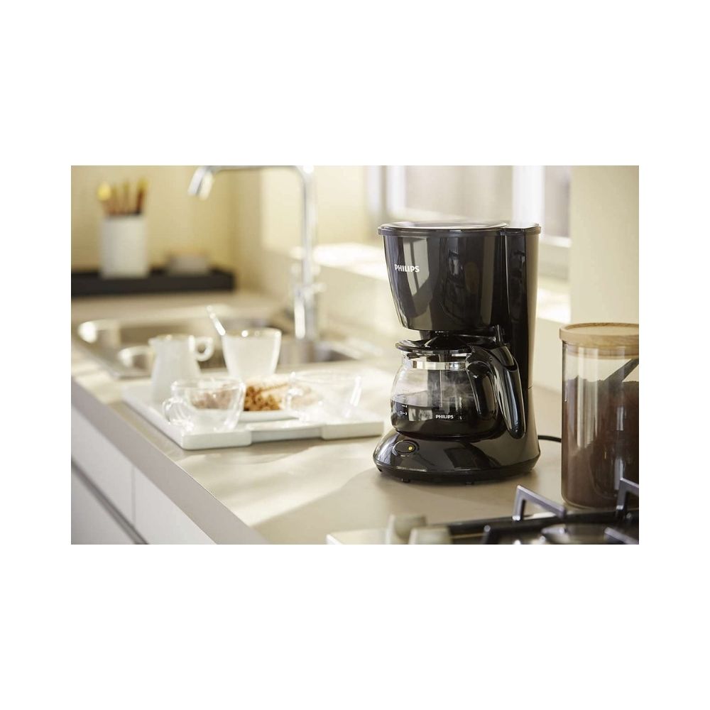 Philips Drip Coffee Maker HD7432/20, 0.6 L, Ideal for 2-7 cups, Black, Medium