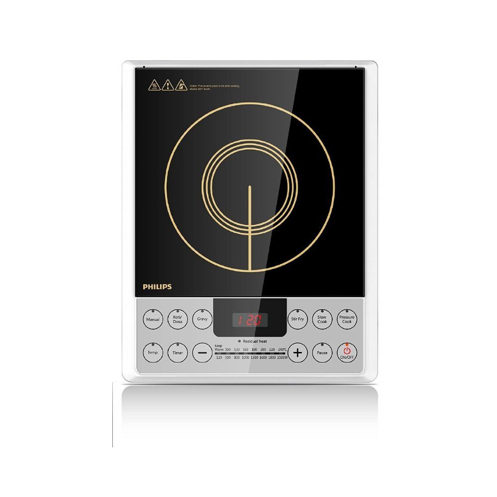 Philips HD4929 2100-Watt Induction Cooktop Black