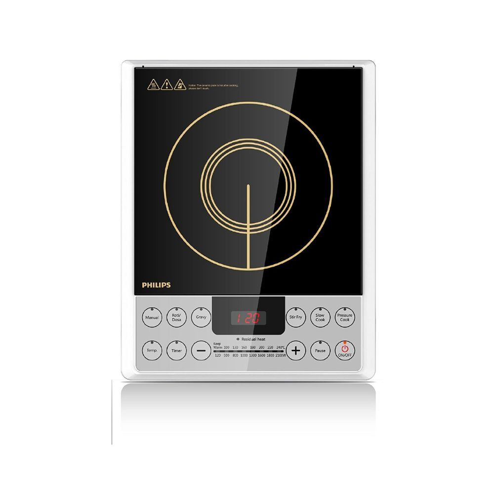 Philips HD4929 2100-Watt Induction Cooktop (Black)