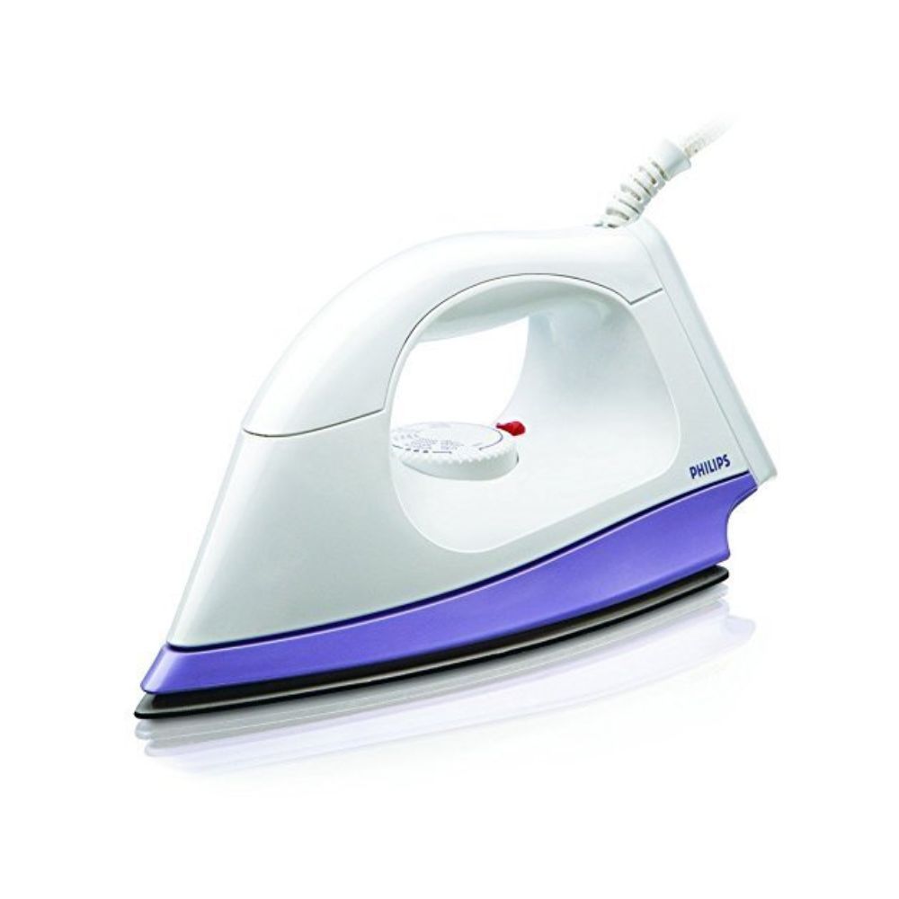 Philips HI108 1000-Watt Dry Iron White and Lavender
