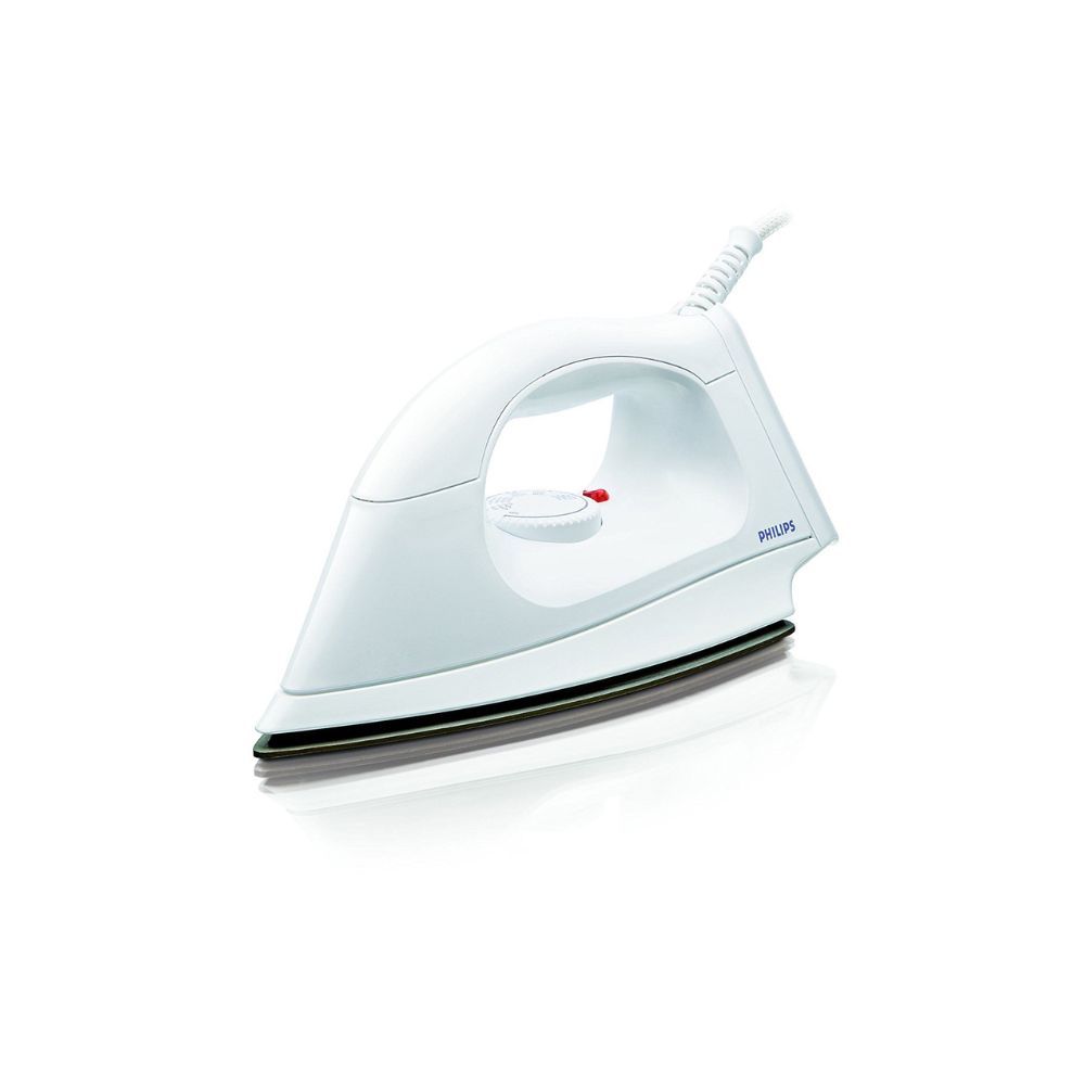 Philips Hi113 1000-Watt Plastic Body Ptfe Coating Dry Iron Pack of 1