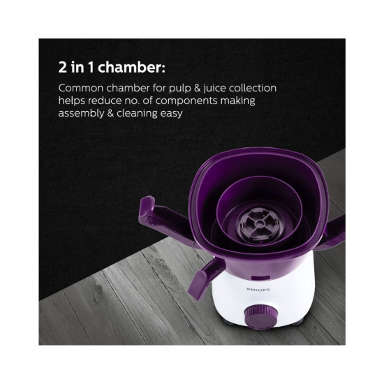 Philips HL756801 500W Juicer Mixer Grinder with 3 Jars and XL feeding tube quick and easy assembly