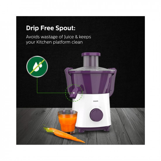 Philips HL756801 500W Juicer Mixer Grinder with 3 Jars and XL feeding tube quick and easy assembly