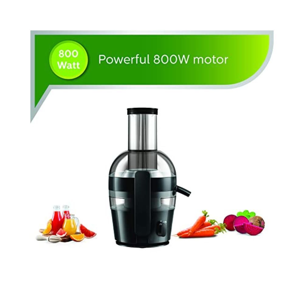 Philips HR1855 Viva Collection Juicer Ink Black