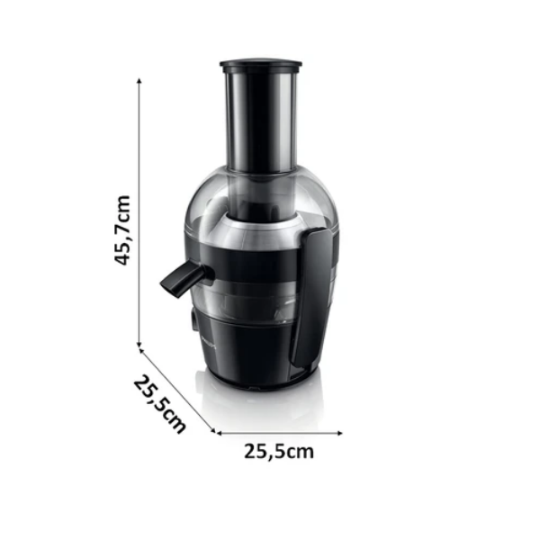 Philips HR1855 Viva Collection Juicer Ink Black