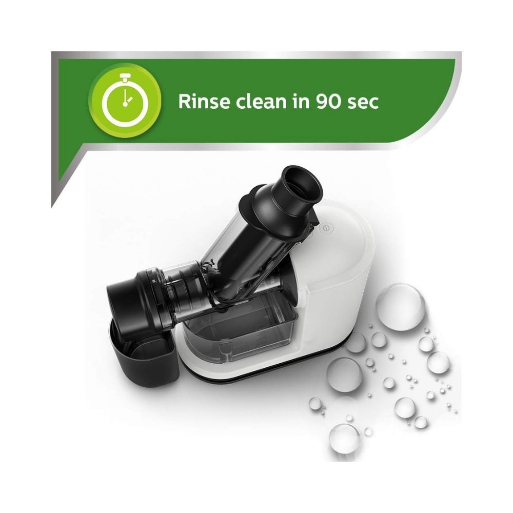 Philips Viva Collection Masticating juicer HR188781 XL Tube WhiteBlack