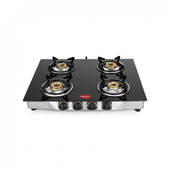 Pigeon by Stovekraft Blaze Gas Stove with High Powered 4 Brass Burner
