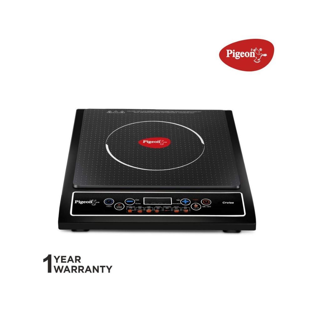 Pigeon by Stovekraft Cruise 1800 watt Induction Cooktop Black