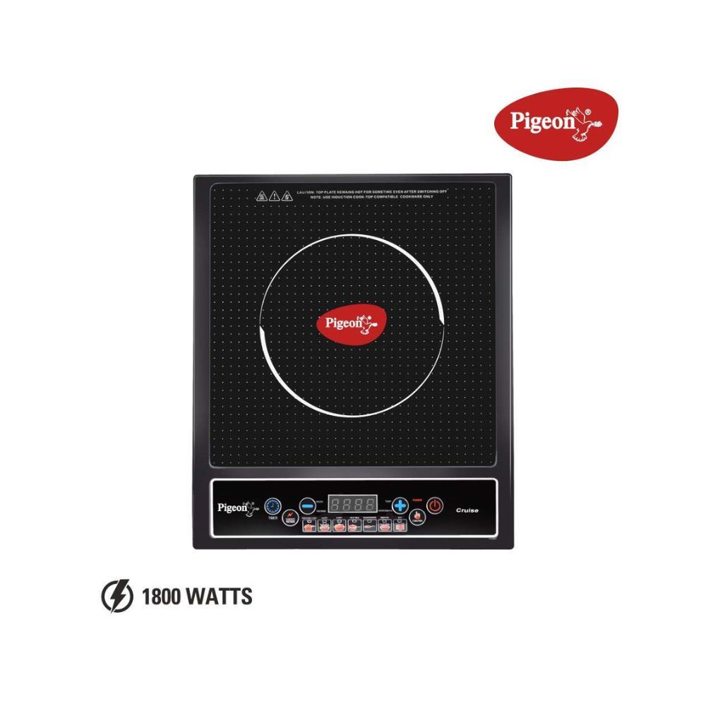 Pigeon by Stovekraft Cruise 1800 watt Induction Cooktop Black