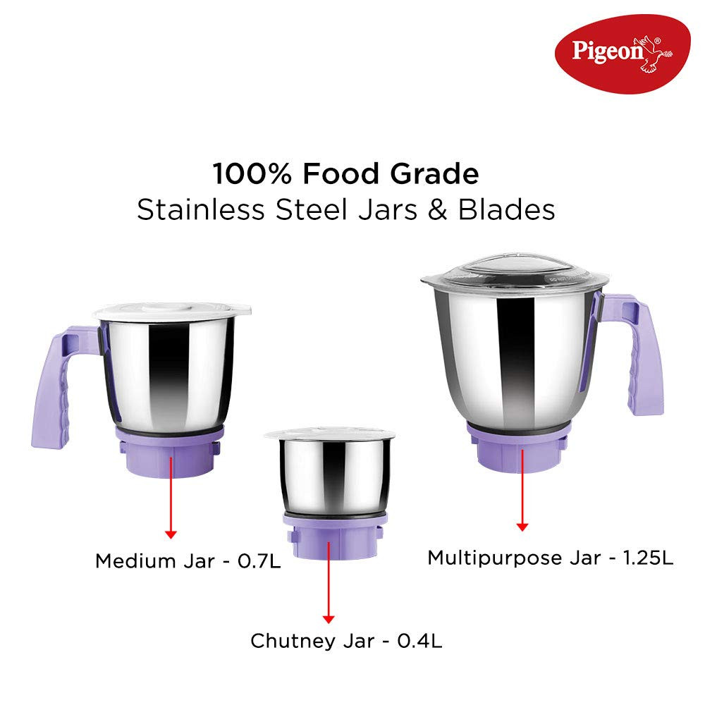 Pigeon by Stovekraft Viola 550-Watt Mixer Grinder
