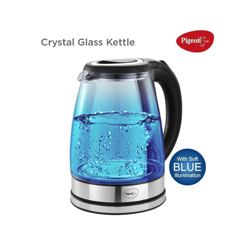 Pigeon Crystal Electric Kettle 18 L Transparent