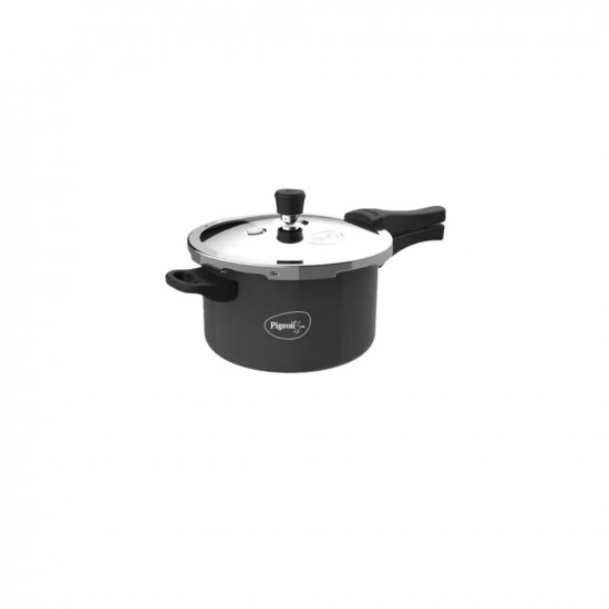 Pigeon Hard Anodised Pressure Cooker Titan 2.5 L with Induction Bottom
