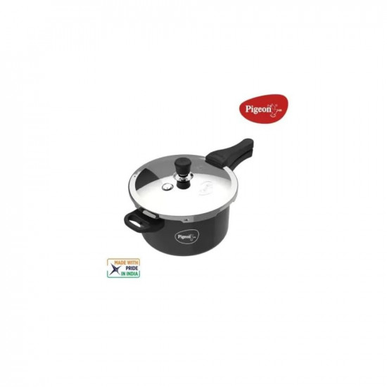 Pigeon Hard Anodised Pressure Cooker Titan 2.5 L with Induction Bottom