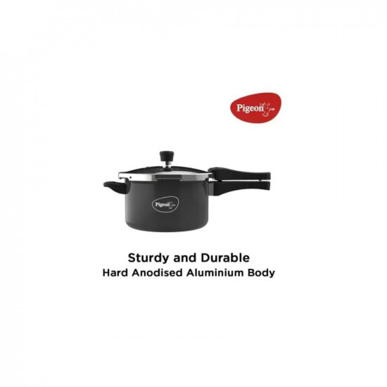 Pigeon Hard Anodised Pressure Cooker Titan 25 L with Induction Bottom