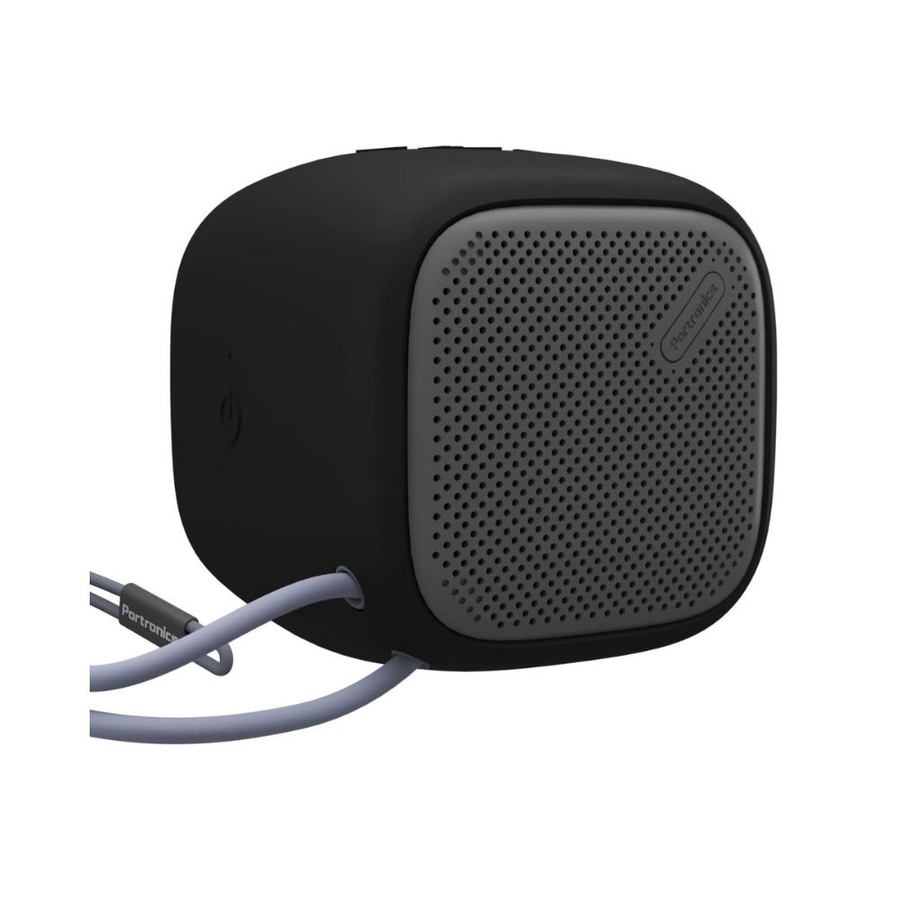 Portronics Bounce POR-939 Portable Wireless Bluetooth Speaker with FM  USB Music Black
