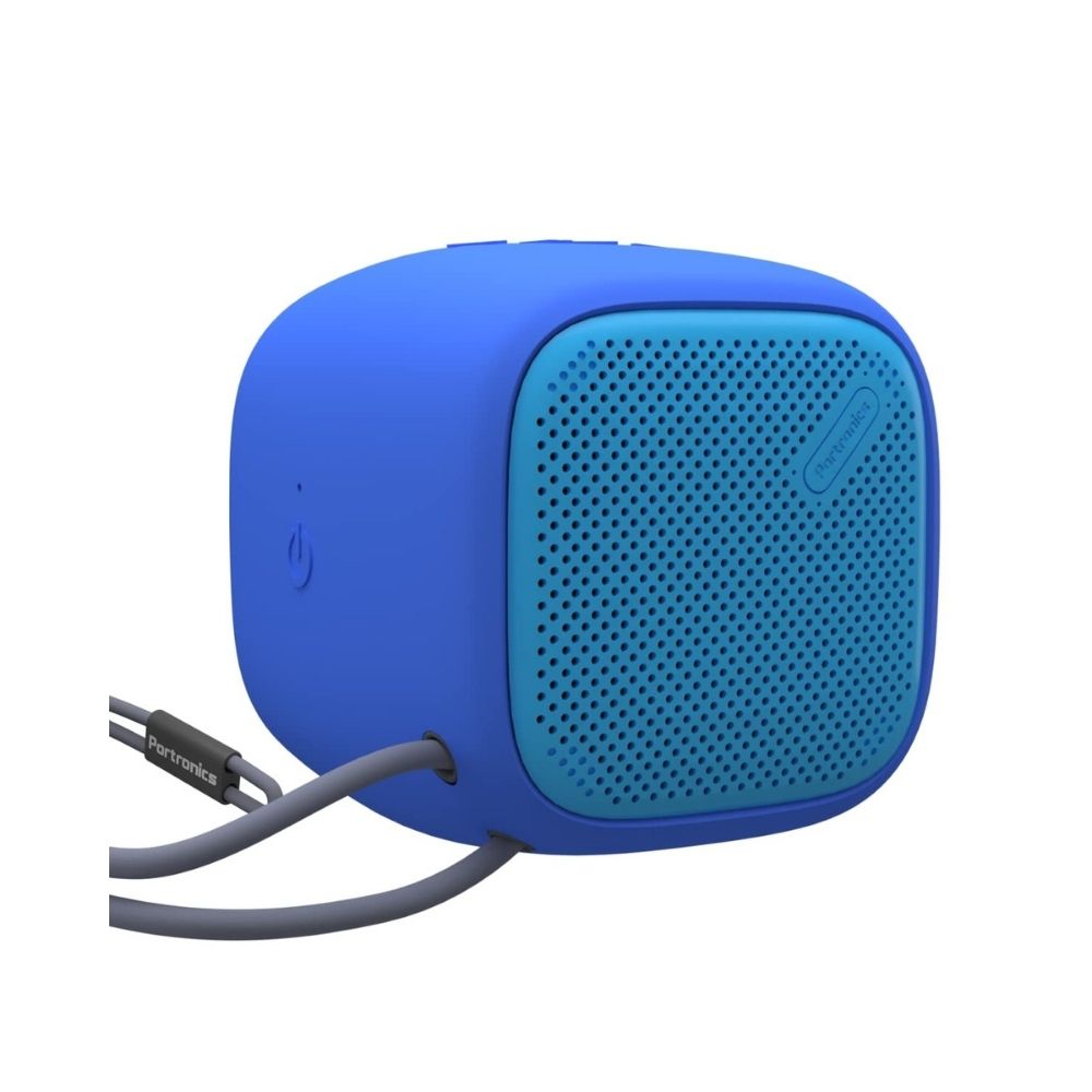 Portronics Bounce POR-952 Portable Bluetooth Speaker with FM Blue