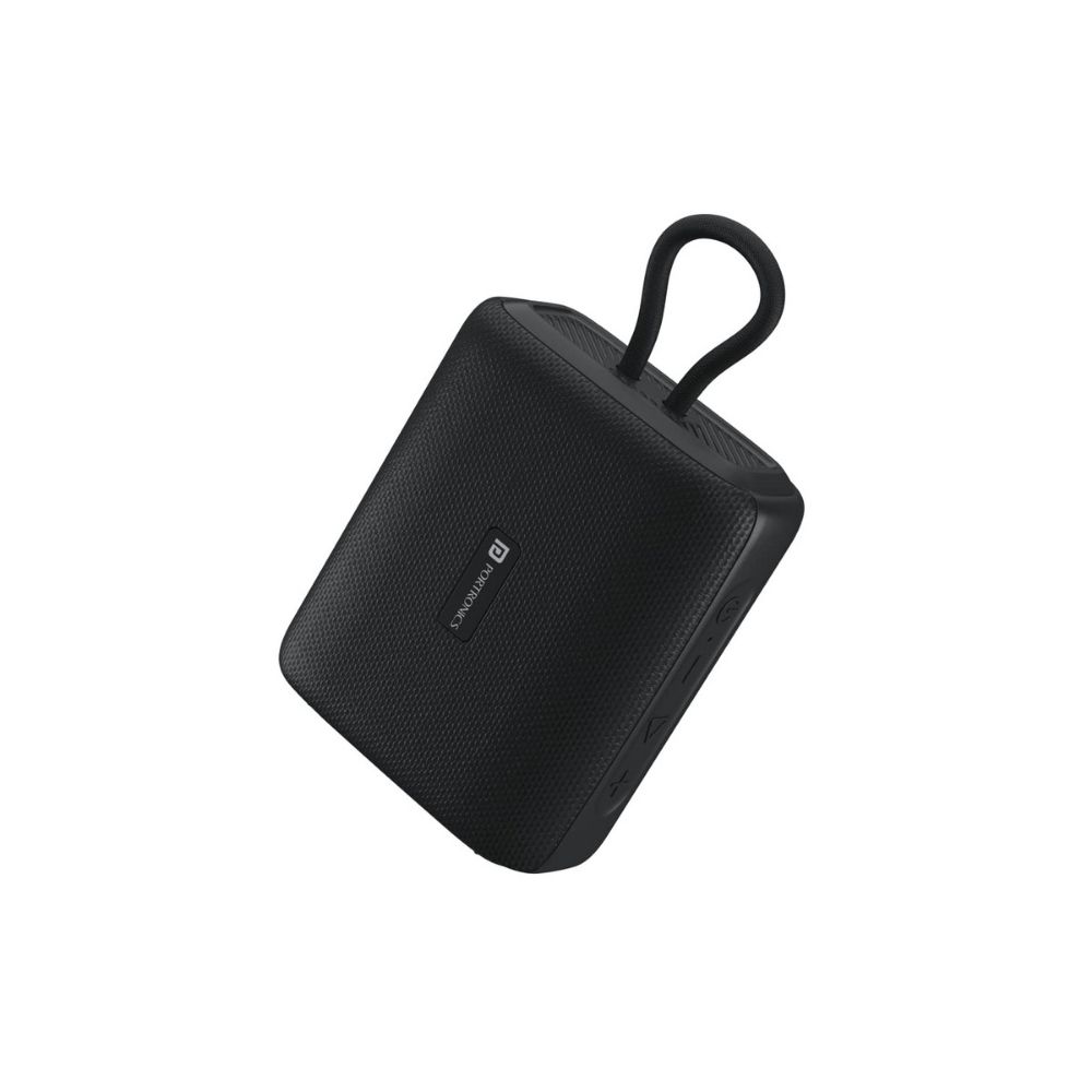 Portronics Buzz 5W Portable Wireless Bluetooth Speaker with TWS - Black