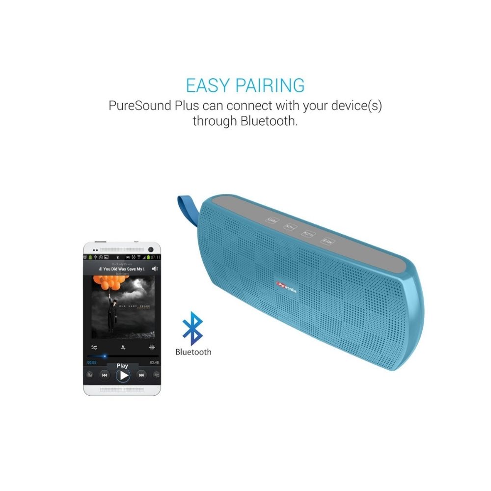 Portronics POR-780 6 Watt 21 Channel Wireless Bluetooth Portable Speaker Blue