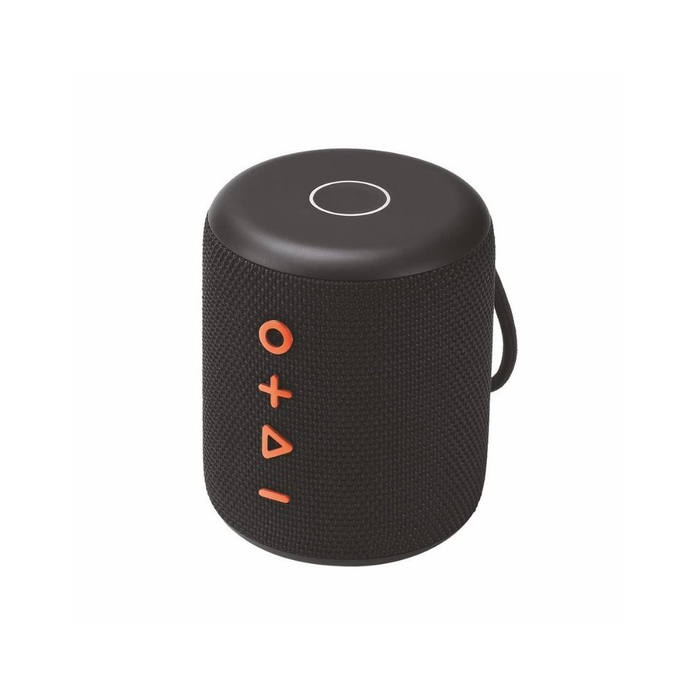 Portronics SoundDrum Plus a 15W POR-1040 Bluetooth 50 Portable Stereo Speaker Comes with Boosted Bass - Black