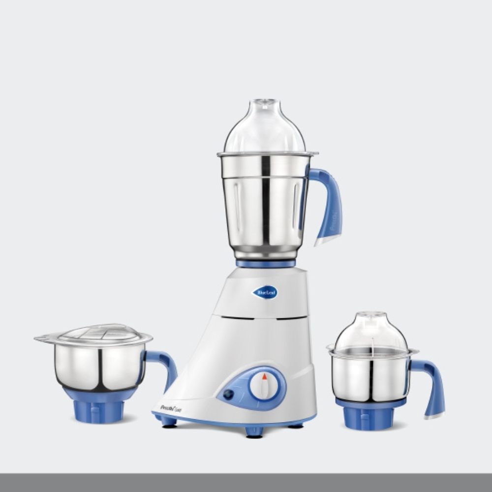 Preethi Blue Leaf Gold MG 150 Mixer Grinder 750 watt 3 Jars White