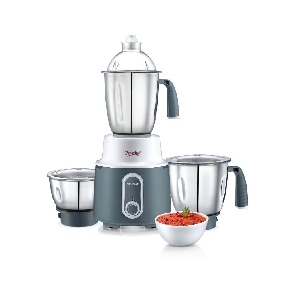 Prestige Delight Mixer Grinder 750 W With 3 Stainless Steel Jars