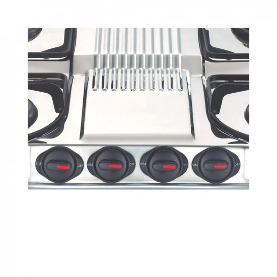Prestige Gas Stove Duplex Dgs 4 Burner Manual Steel