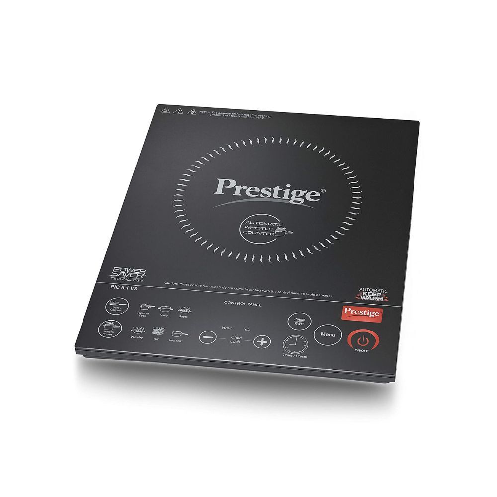 Prestige Induction Cooktop Pic 61 V3 2200 Watts - Black