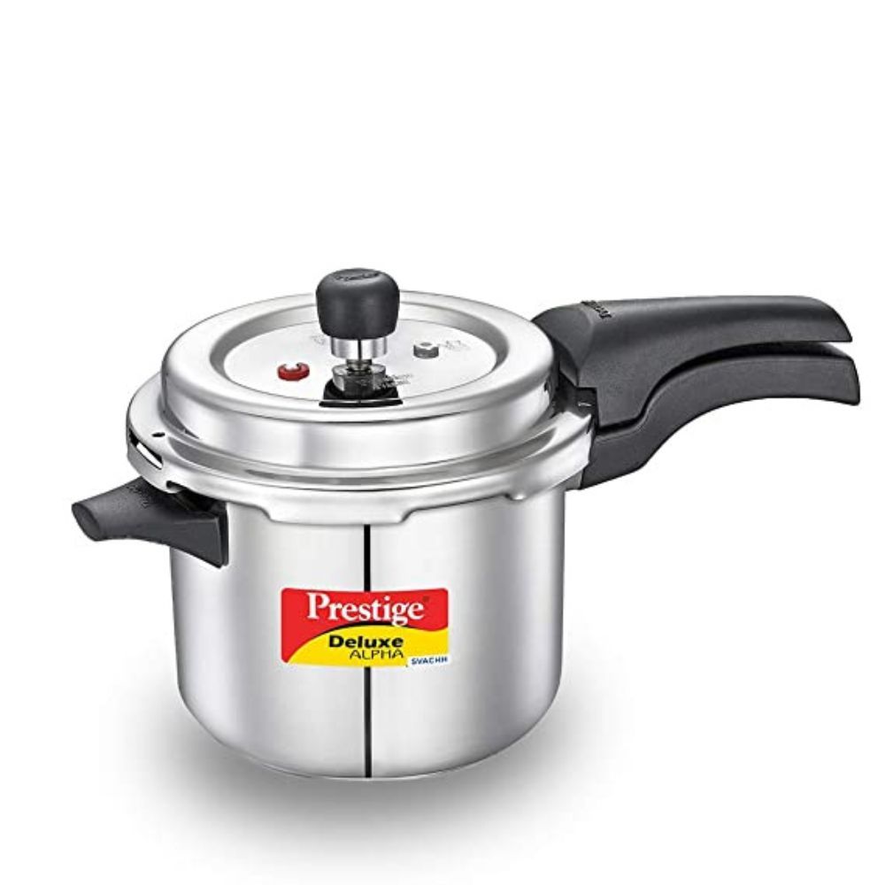 Prestige Svachh Deluxe Alpha 35 Litre Stainless Steel Outer Lid Pressure Cooker
