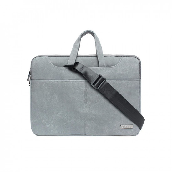 Probus PU leather Laptop Sleeve Case Messenger Organizer Bag