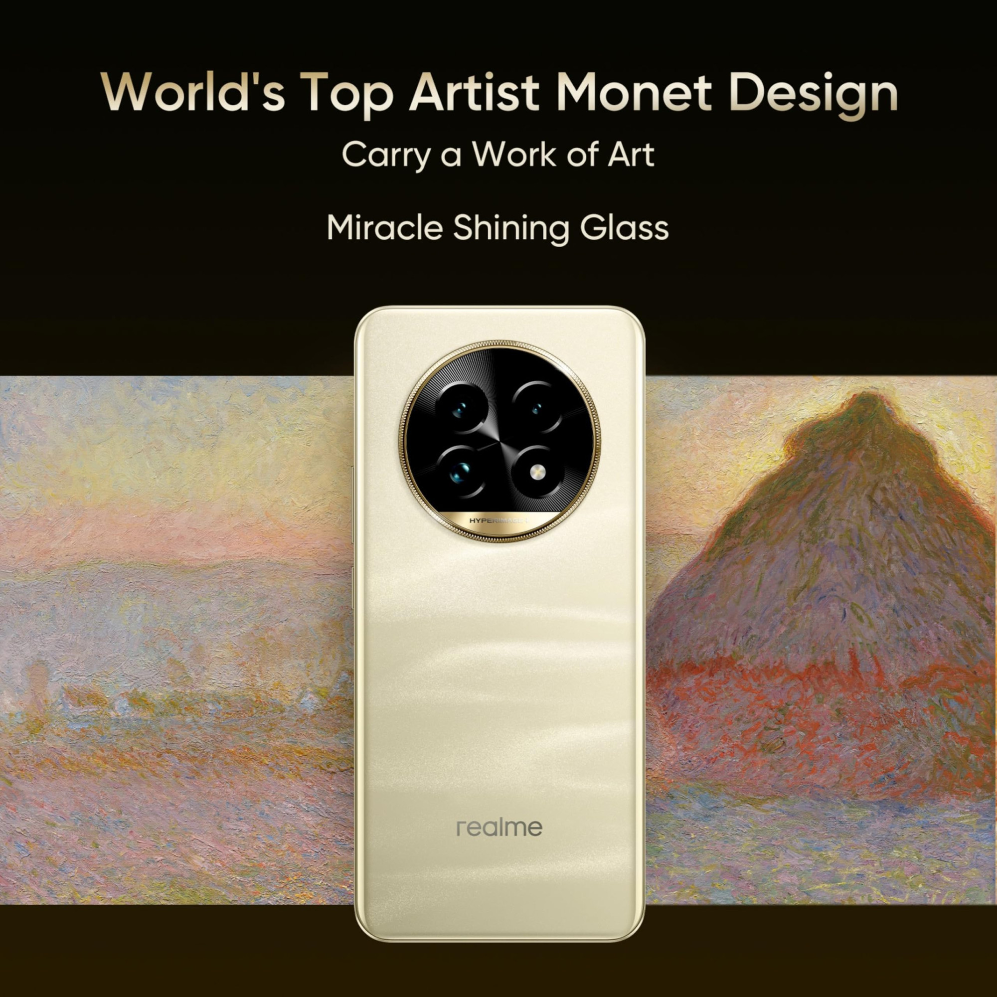 realme 13 Pro 5G Monet Gold 12GB RAM 256GB Storage Upto 24GB Dynamic RAM  Snapdragon 7s Gen 2 Processor  67 Curved Display  50MP8MP50MP  32MP Front Cam  AI Ultra Clarity  80W SUPERVOOC