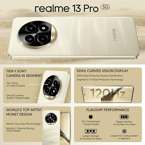 realme 13 Pro 5G Monet Gold8GB128GB