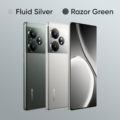 realme GT 6T 5G Fluid Silver8GB RAM256GB Storage  Indias 1st 7 Gen 3 Flagship Chipset  15M  AnTuTu Score  5500mAh120W  The Worlds Brightest Flagship Display