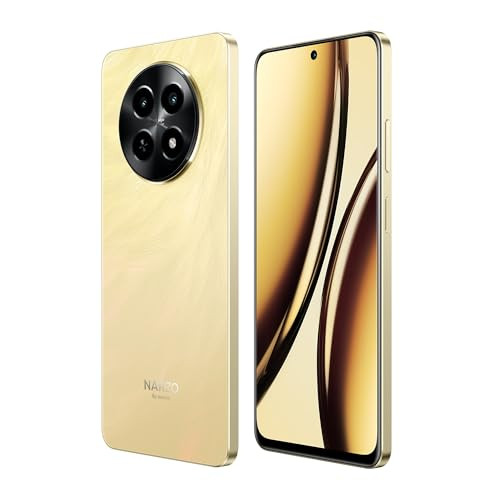 realme NARZO N65 5G Amber Gold 6GB RAM 128GB Storage Indias 1st D6300 5G Chipset  Ultra Slim Design  120Hz Eye Comfort Display  50MP AI Camera Charger in The Box