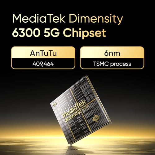 realme NARZO N65 5G Amber Gold 6GB RAM 128GB Storage Indias 1st D6300 5G Chipset  Ultra Slim Design  120Hz Eye Comfort Display  50MP AI Camera Charger in The Box