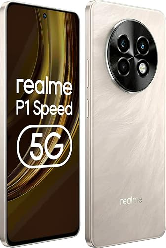 realme P1 Speed 5G Textured Titanium 8GB RAM 128GB Storage  16GB DRAM  Expandable Upto 2 TB  667 Full HD Display  50MP  2MP  16MP Front Camera  Dimensity 7300 Energy Processor