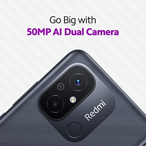 Redmi 12C Matte Black 4GB RAM 64GB Storage  High Performance Mediatek Helio G85  Big 17cm671 HD Display with 5000mAhtyp Battery