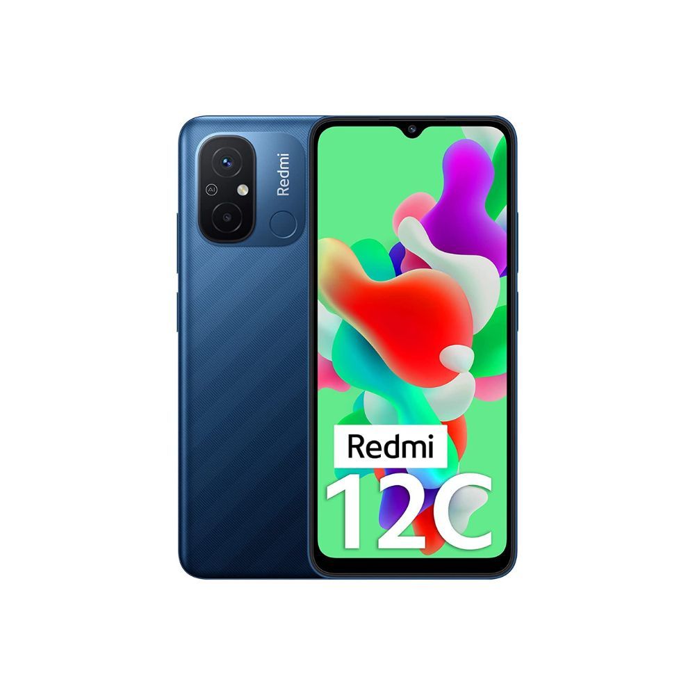 Redmi 12C (Royal Blue, 4GB RAM, 64GB Storage) | High Performance Mediatek Helio G85