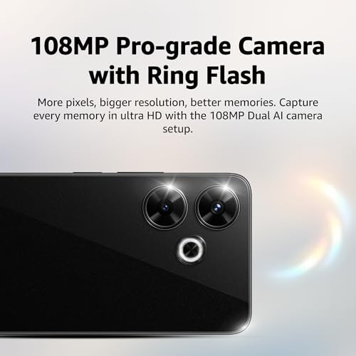 Redmi 13 5G Black Diamond 8GB128GB  India Debut SD 4 Gen 2 AE  108MP Pro Grade Camera  679in Largest Display in Segment