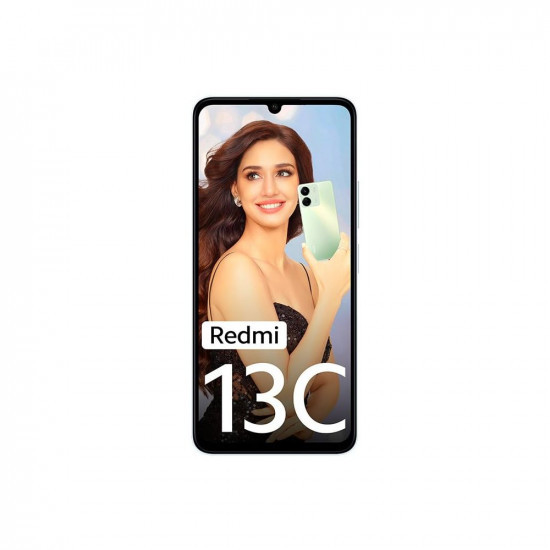Redmi 13C (Starfrost White, 8GB RAM, 256GB Storage) | Powered by 4G MediaTek Helio G85 | 90Hz Display | 50MP AI Triple Camera